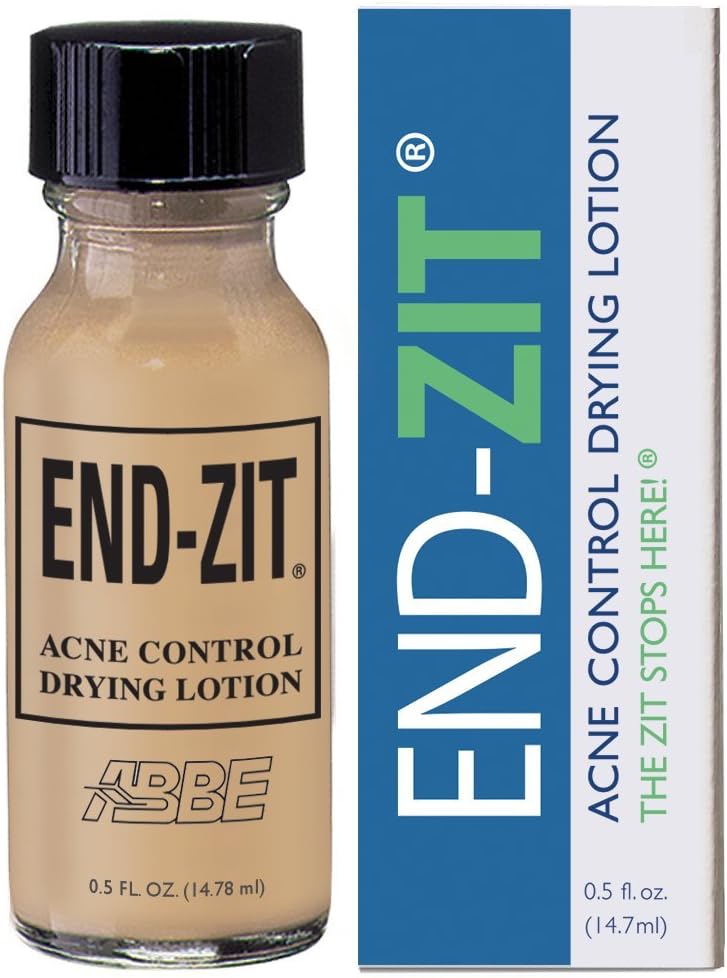 end zit End-zit Acne Control Drying Lotion (Medium/Dark) - 0.5 Ounce - Image 1